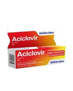 5% Aciclovir Alivia y Previene el Fuego Causado por Herpes Zoster