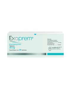 20 mg Escitalopram