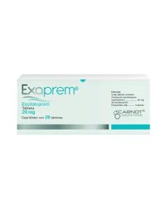 20 mg Escitalopram