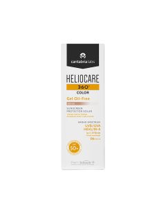 Gel Oil-Free Protector Solar 50+ Facial Acabado Mate con Color Beige