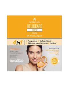 Compacto Oil Free Color Beige FPS 50+