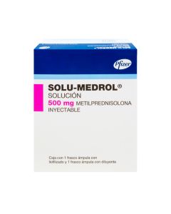 500 mg Metilprednisolona Solución Inyectable